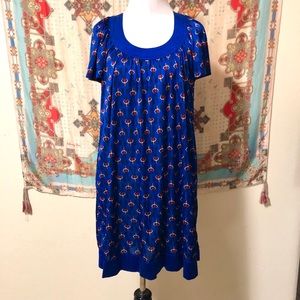 Betsey Johnson Sailor Girl Nautical Tunic Dress PS